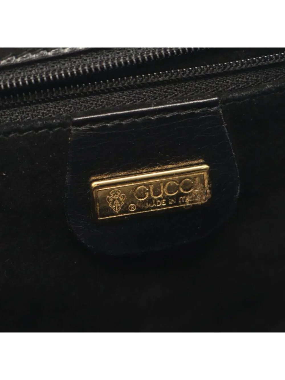 Gucci Handbag 000 46 Black Leather Top Handle - Picture 4 of 11
